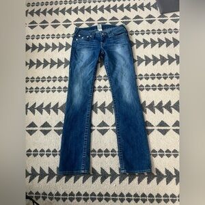 True‎ Religion low rise jeans
